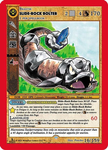 Slide-Rock Bolter [Cryptid Nation: First Edition]