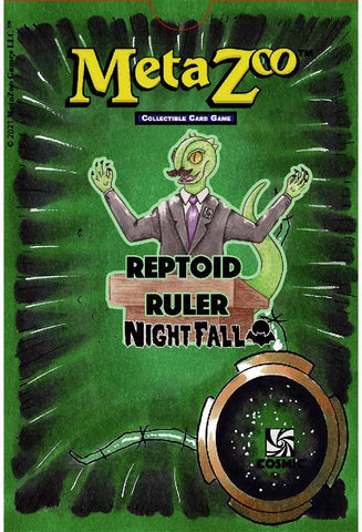 Nightfall - Theme Deck (Reptoid Ruler) (1st Edition)