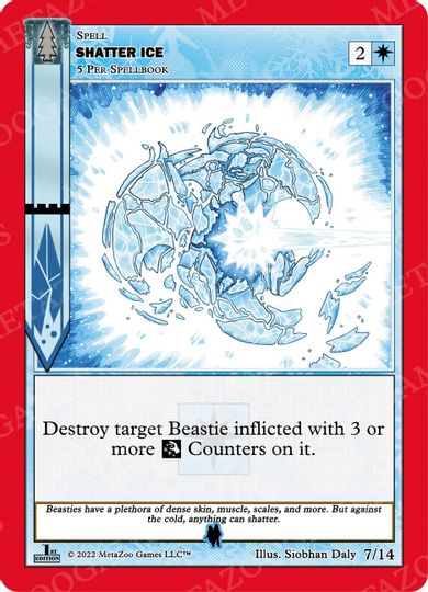 Shatter Ice [Cryptid Nation: Wilderness First Edition Theme Deck]