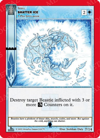 Shatter Ice [Cryptid Nation: Wilderness First Edition Theme Deck]