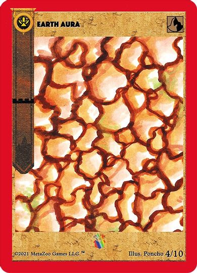 Earth Aura (Box Topper) [Cryptid Nation: First Edition]