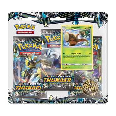 Sun & Moon: Lost Thunder - 3-Pack Blister (Alolan Exeggutor)