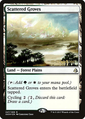 Scattered Groves [Amonkhet Prerelease Promos]