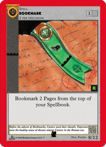 Bookmark (Kickstarter Edition) [Salamander Queen Starter Deck]