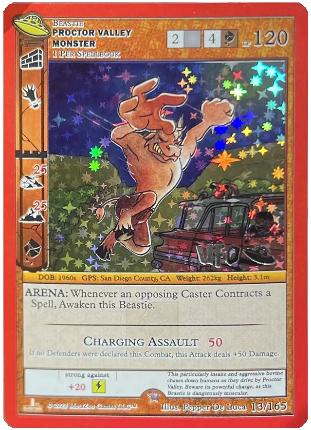 Proctor Valley Monster [Cryptid Nation: UFO First Edition]