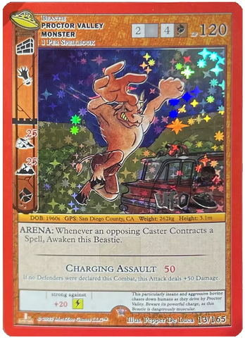 Proctor Valley Monster [Cryptid Nation: UFO First Edition]