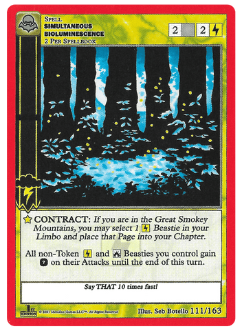 Simultaneous Bioluminescence [Cryptid Nation: Nightfall First Edition]