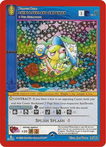 Chibi Loveland Frogman [Cryptid Nation: Wilderness Chibi Valentine's Day Mini Set]