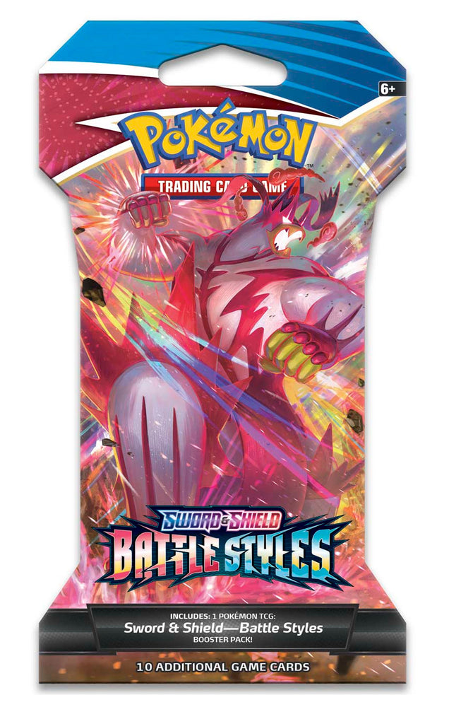 Sword & Shield: Battle Styles - Sleeved Booster Pack (Rapid Strike Urshifu V)