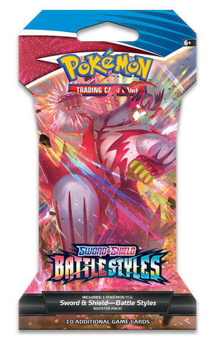 Sword & Shield: Battle Styles - Sleeved Booster Pack (Rapid Strike Urshifu V)