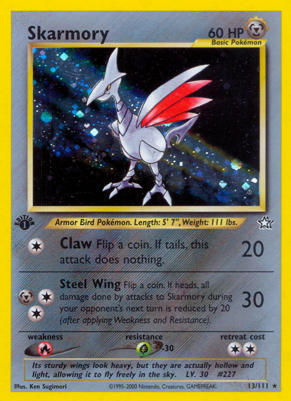 Skarmory (13/111) [Neo Genesis 1st Edition]