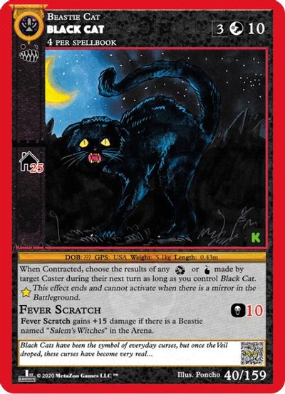 Black Cat [Cryptid Nation: Kickstarter Edition]