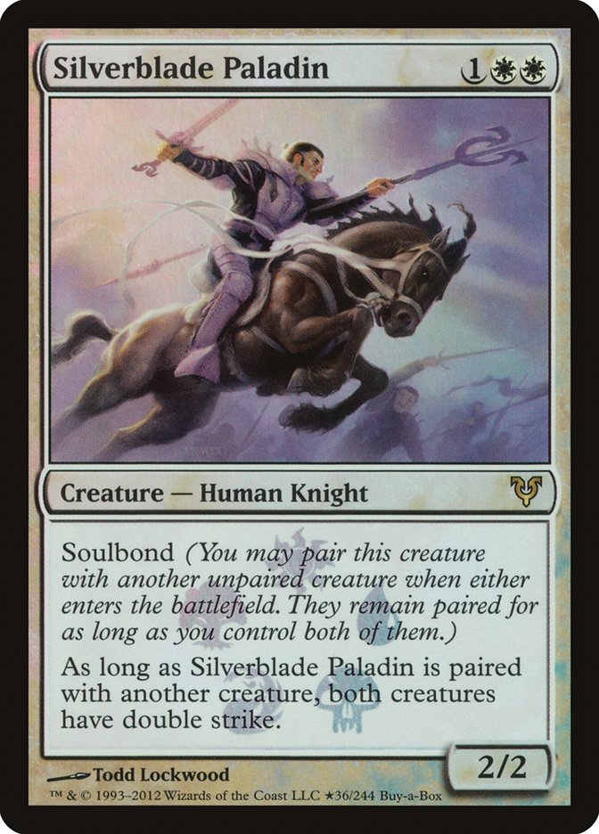 Silverblade Paladin (Buy-A-Box) [Avacyn Restored Promos]