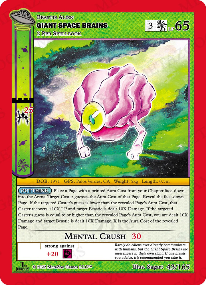 Giant Space Brains [Cryptid Nation: UFO First Edition]