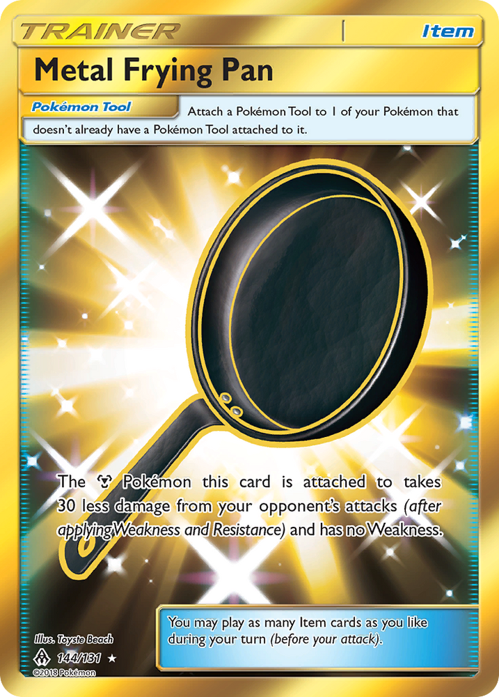 Metal Frying Pan (144/131) [Sun & Moon: Forbidden Light]