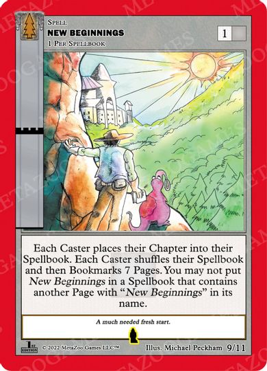 New Beginnings (Light) [Cryptid Nation: Wilderness First Edition Theme Deck]