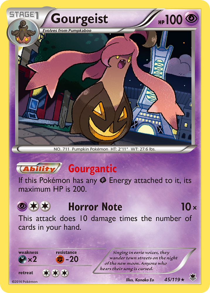 Gourgeist (45/119) [XY: Phantom Forces]