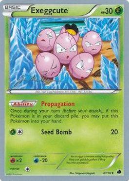 Exeggcute (4/116) (HonorStoise - Jacob Van Wagner) [World Championships 2015]