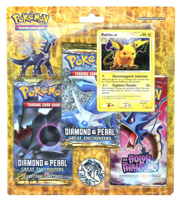 Diamond & Pearl: Great Encounters - 3-Pack Blister (Raichu)