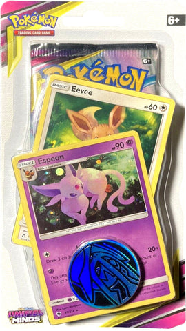 Sun & Moon: Unified Minds - Single Pack Blister (Espeon, Eevee)