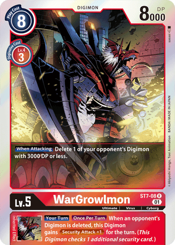 WarGrowlmon [ST7-08] [Starter Deck: Gallantmon]