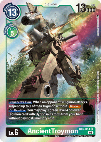 AncientTroymon [BT6-054] [Double Diamond]