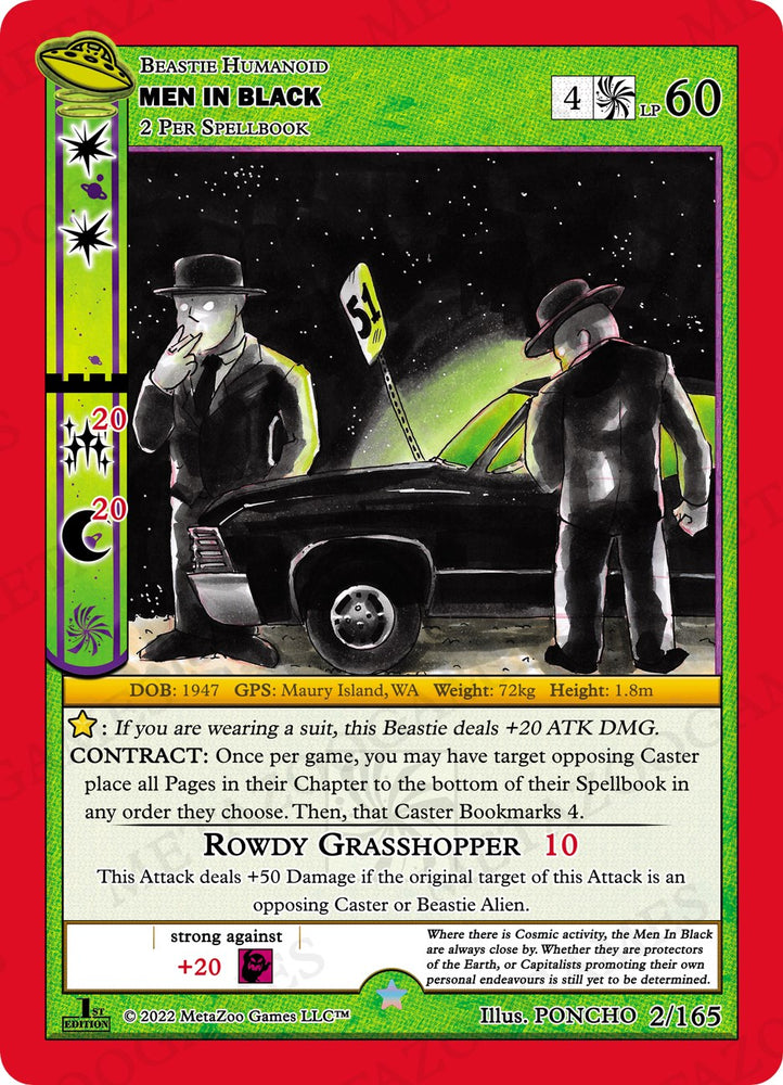 Men in Black [Cryptid Nation: UFO First Edition]