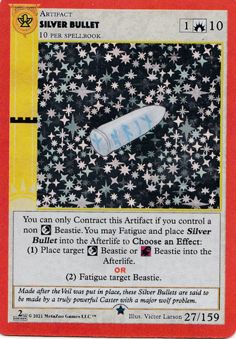 Silver Bullet [Cryptid Nation: Second Edition]
