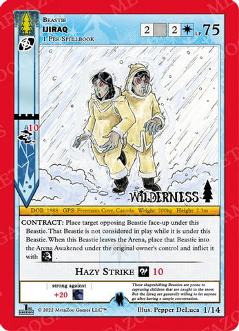 Ijiraq [Cryptid Nation: Wilderness First Edition Theme Deck]