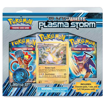 Black & White: Plasma Storm - 3-Pack Blister (Ampharos)