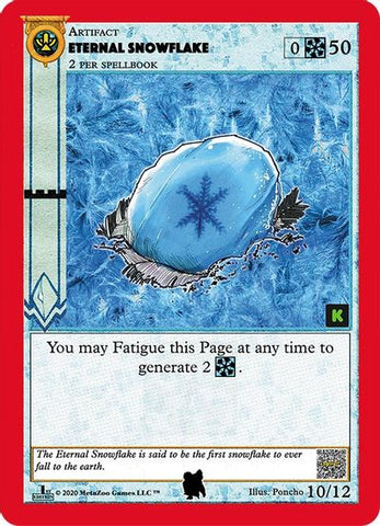 Eternal Snowflake (Kickstarter Edition) [Alpha Iceman Starter Deck]