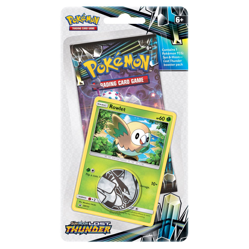 Sun & Moon: Lost Thunder - Single Pack Blister (Rowlet)