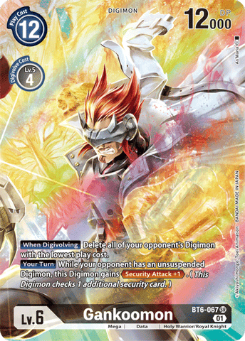 Gankoomon [BT6-067] (Alternate Art) [Double Diamond]