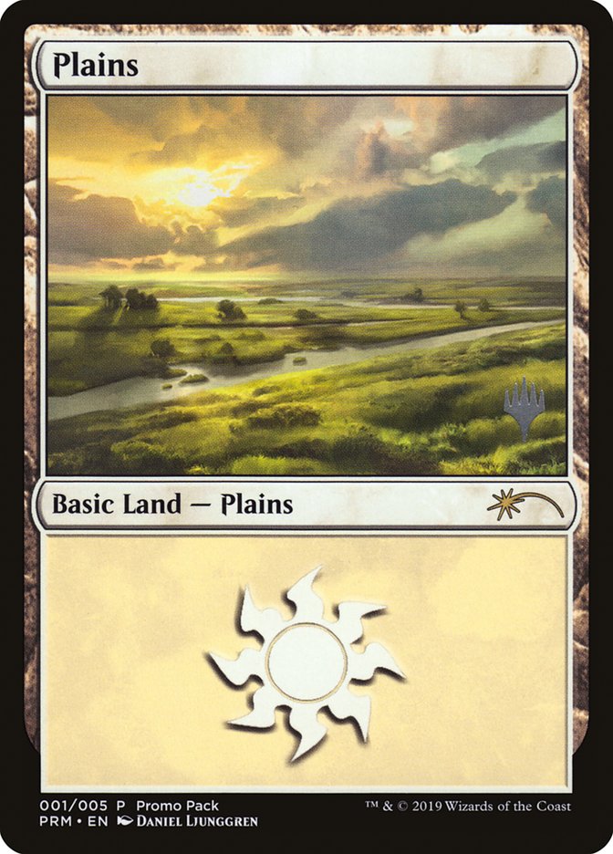 Plains (1) [Core Set 2020 Promo Pack]