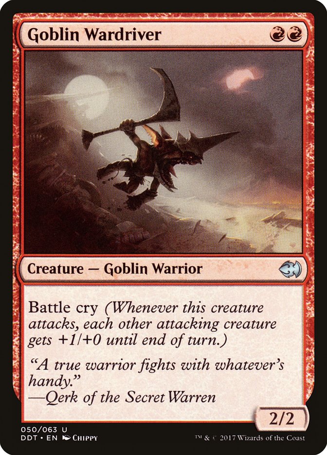 Goblin Wardriver [Duel Decks: Merfolk vs. Goblins]