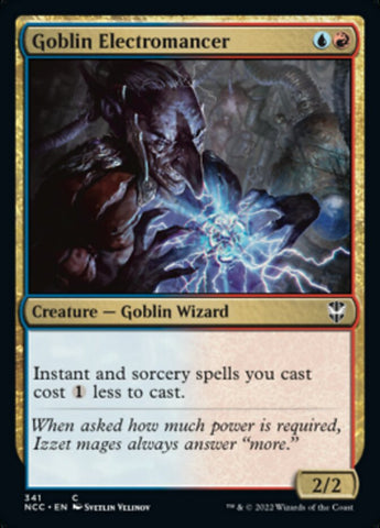 Goblin Electromancer [Streets of New Capenna Commander]