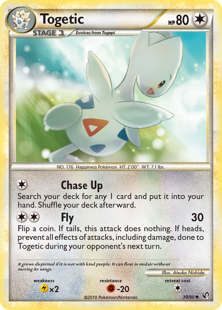 Togetic (39/90) [HeartGold & SoulSilver: Undaunted]