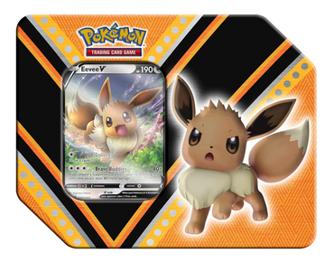 Sword & Shield - V Powers Tin (Eevee V)