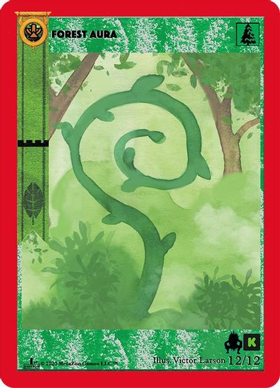 Forest Aura (Kickstarter Edition) [Pukwudgie Chieftain Starter Deck]