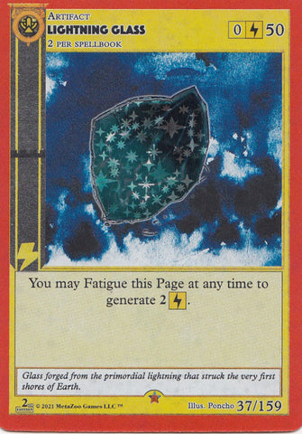 Lightning Glass [Cryptid Nation: Second Edition]