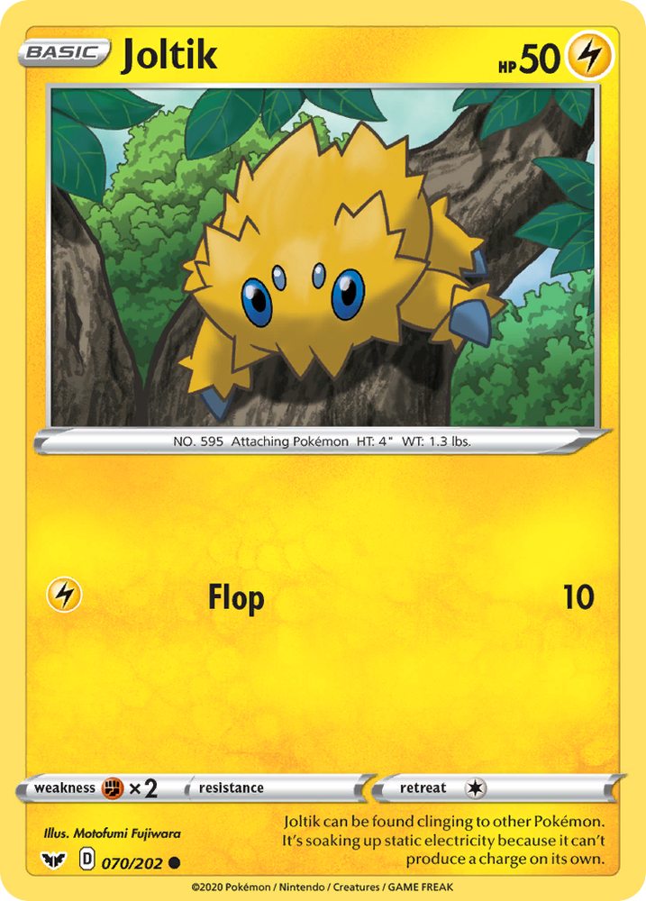 Joltik (070/202) [Sword & Shield: Base Set]