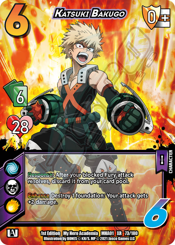Katsuki Bakugo [Series 1 XR]