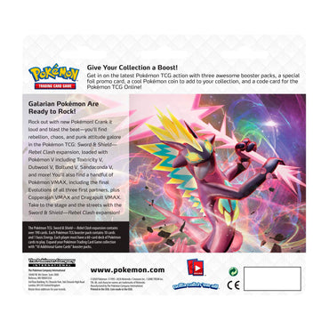 Sword & Shield: Rebel Clash - 3-Pack Blister (Rayquaza)