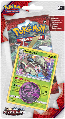 Sun & Moon: Crimson Invasion - Single Pack Blister (Golisopod)