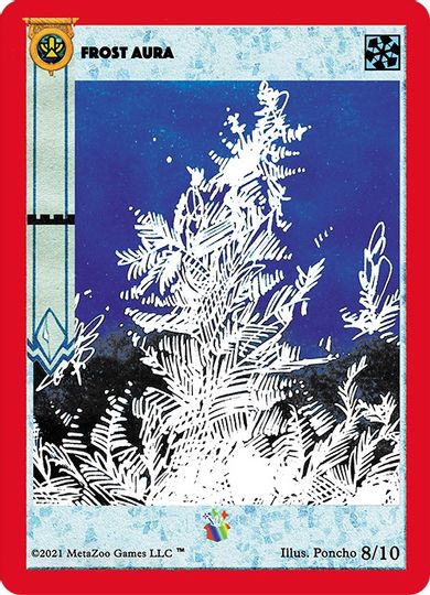Frost Aura (Box Topper) [Cryptid Nation: First Edition]
