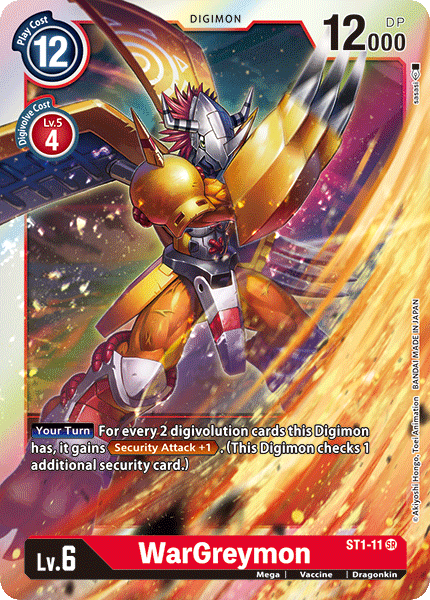 WarGreymon [ST1-11] [Starter Deck: Gaia Red]