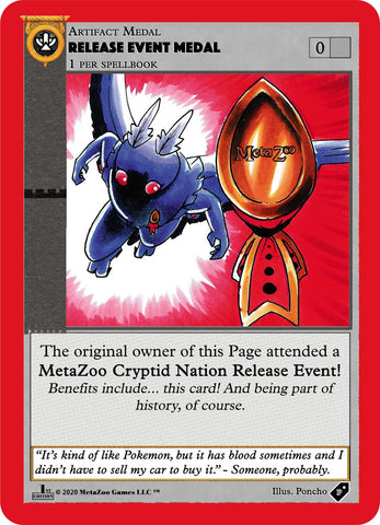 Release Event Medal (Kickstarter) [Medals]