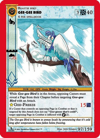 Gee-Gee Bird [Cryptid Nation: First Edition]