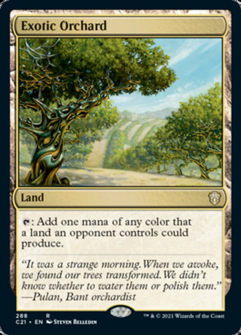 Exotic Orchard [Commander 2021]