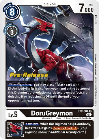 DoruGreymon [BT7-064] [Next Adventure Pre-Release Cards]